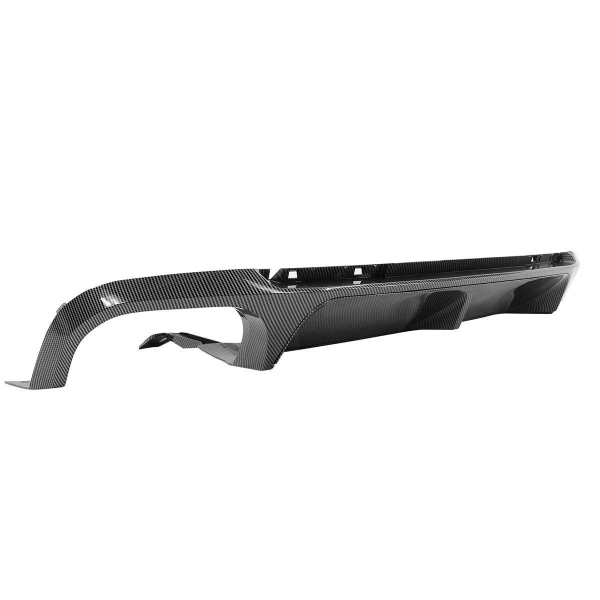 2013-2014 Ford Mustang GT500 Rear Diffuser Lip + Fin PP