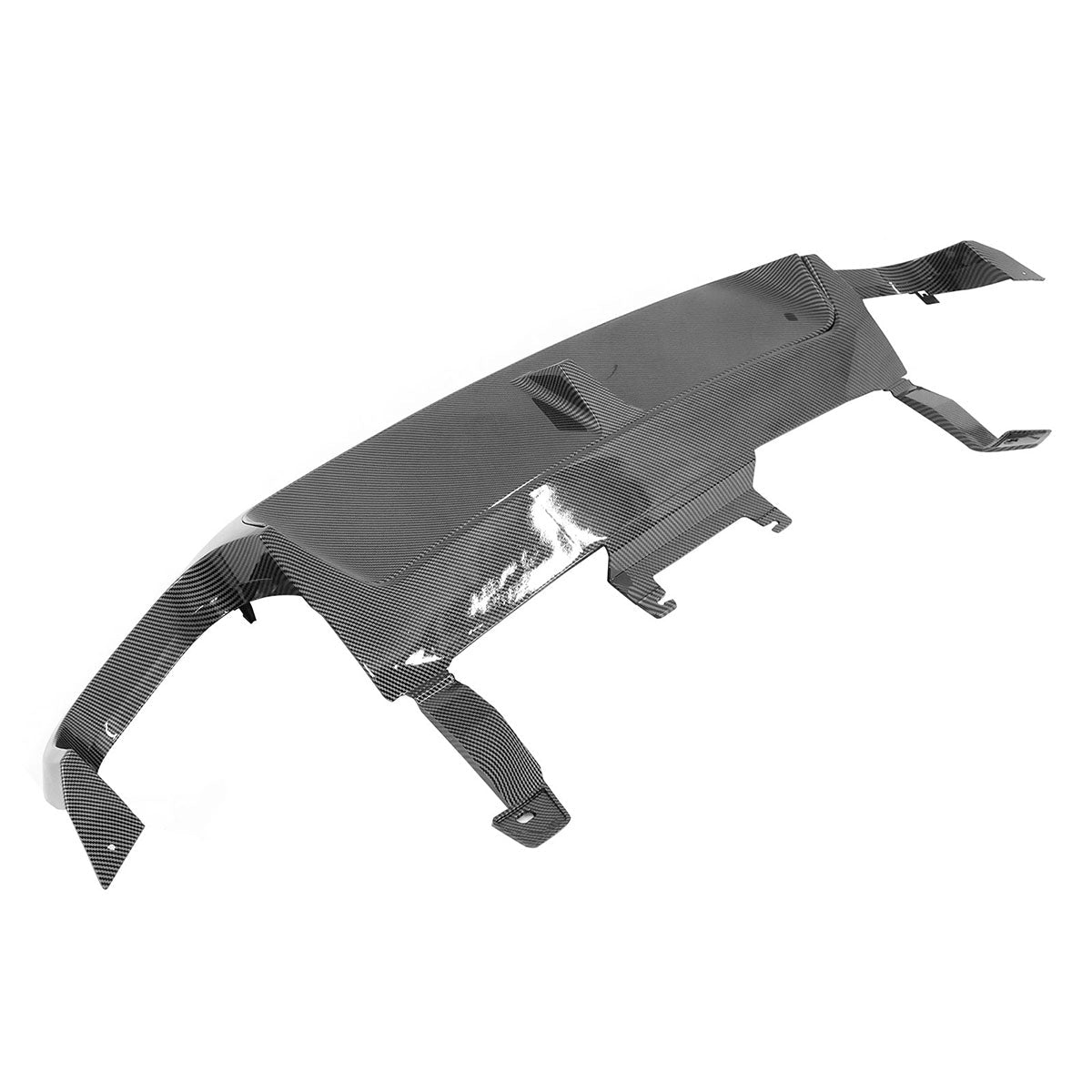 2013-2014 Ford Mustang GT500 Rear Diffuser Lip + Fin PP