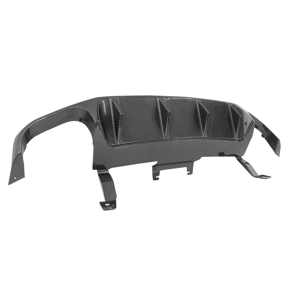 2013-2014 Ford Mustang GT500 Rear Diffuser Lip + Fin PP