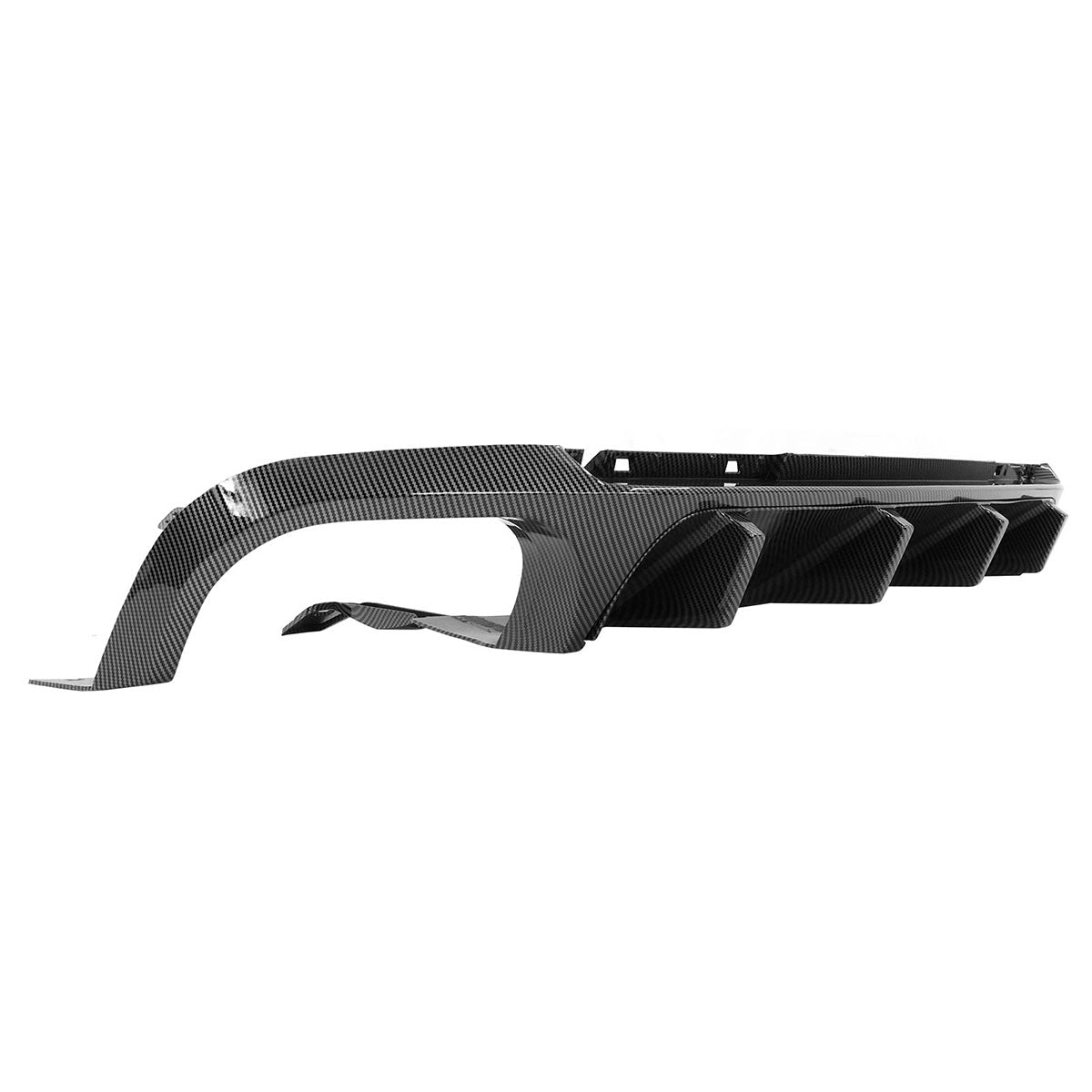 2013-2014 Ford Mustang GT500 Rear Diffuser Lip + Fin PP