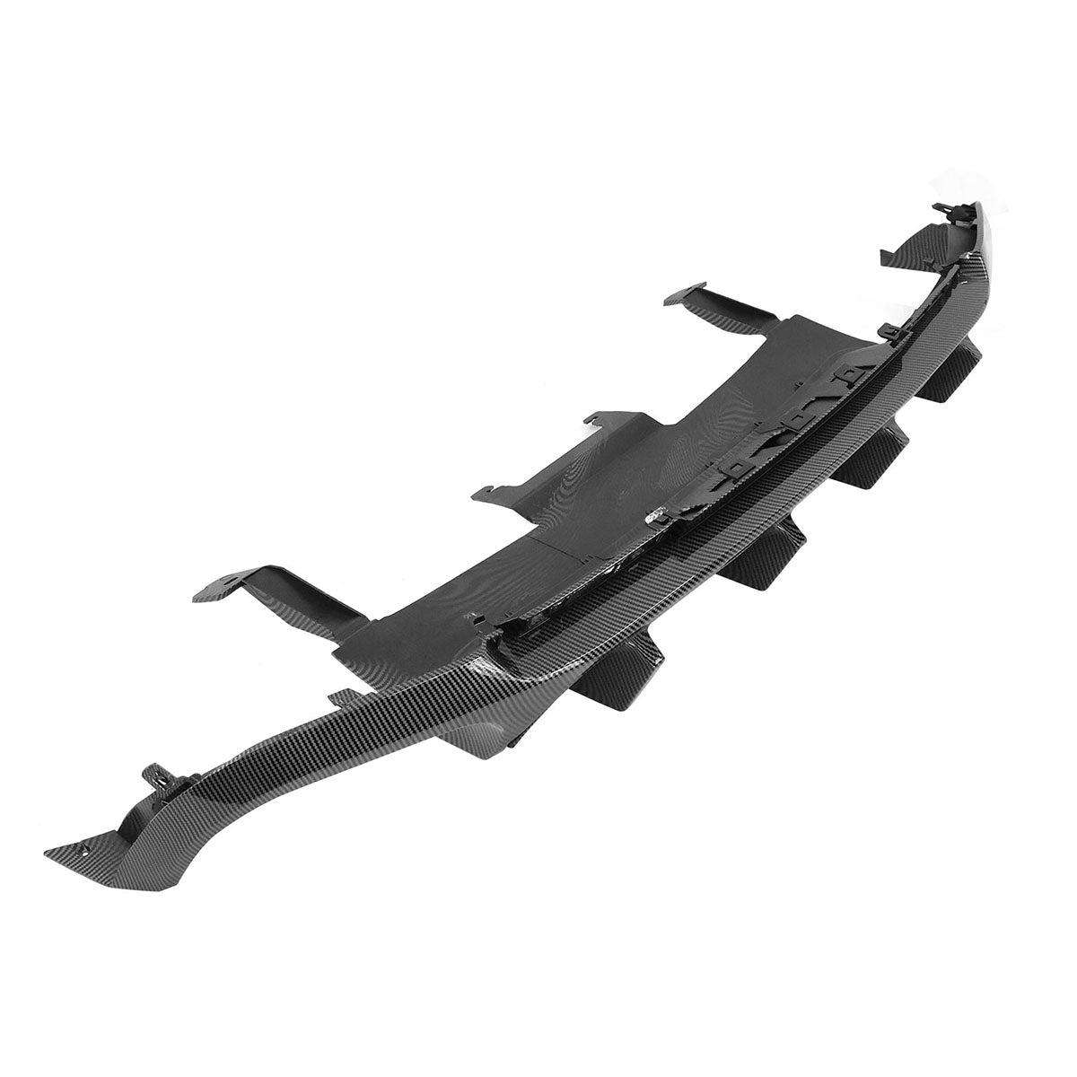 2013-2014 Ford Mustang GT500 Rear Diffuser Lip + Fin PP