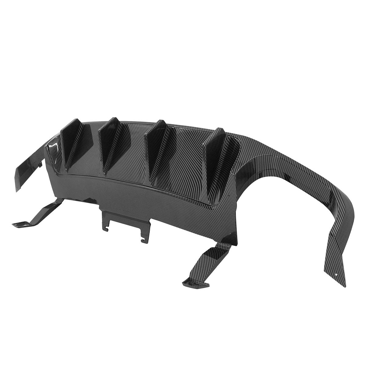 2013-2014 Ford Mustang GT500 Rear Diffuser Lip + Fin PP