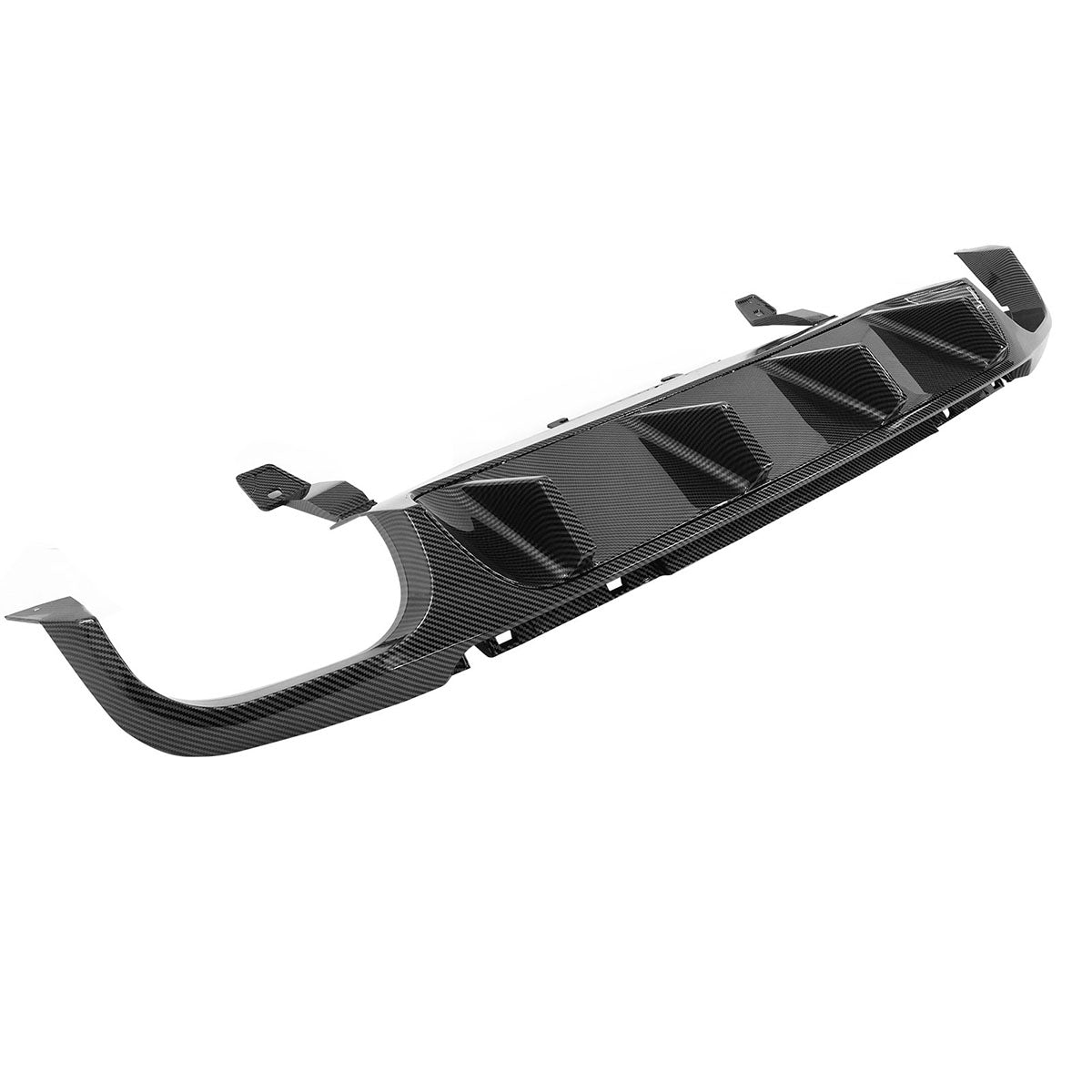 2013-2014 Ford Mustang GT500 Rear Diffuser Lip + Fin PP