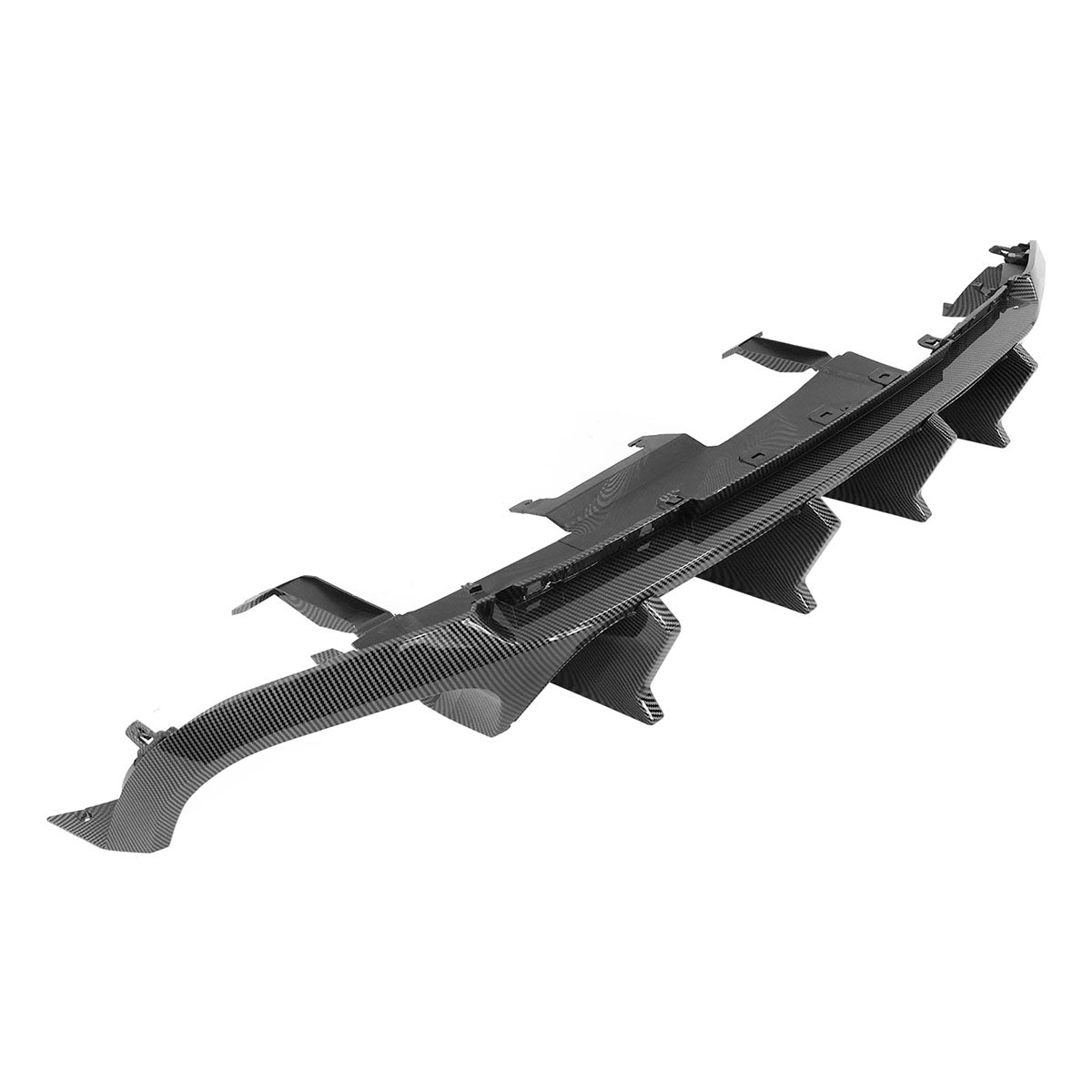 2013-2014 Ford Mustang GT500 Rear Diffuser Lip + Fin PP