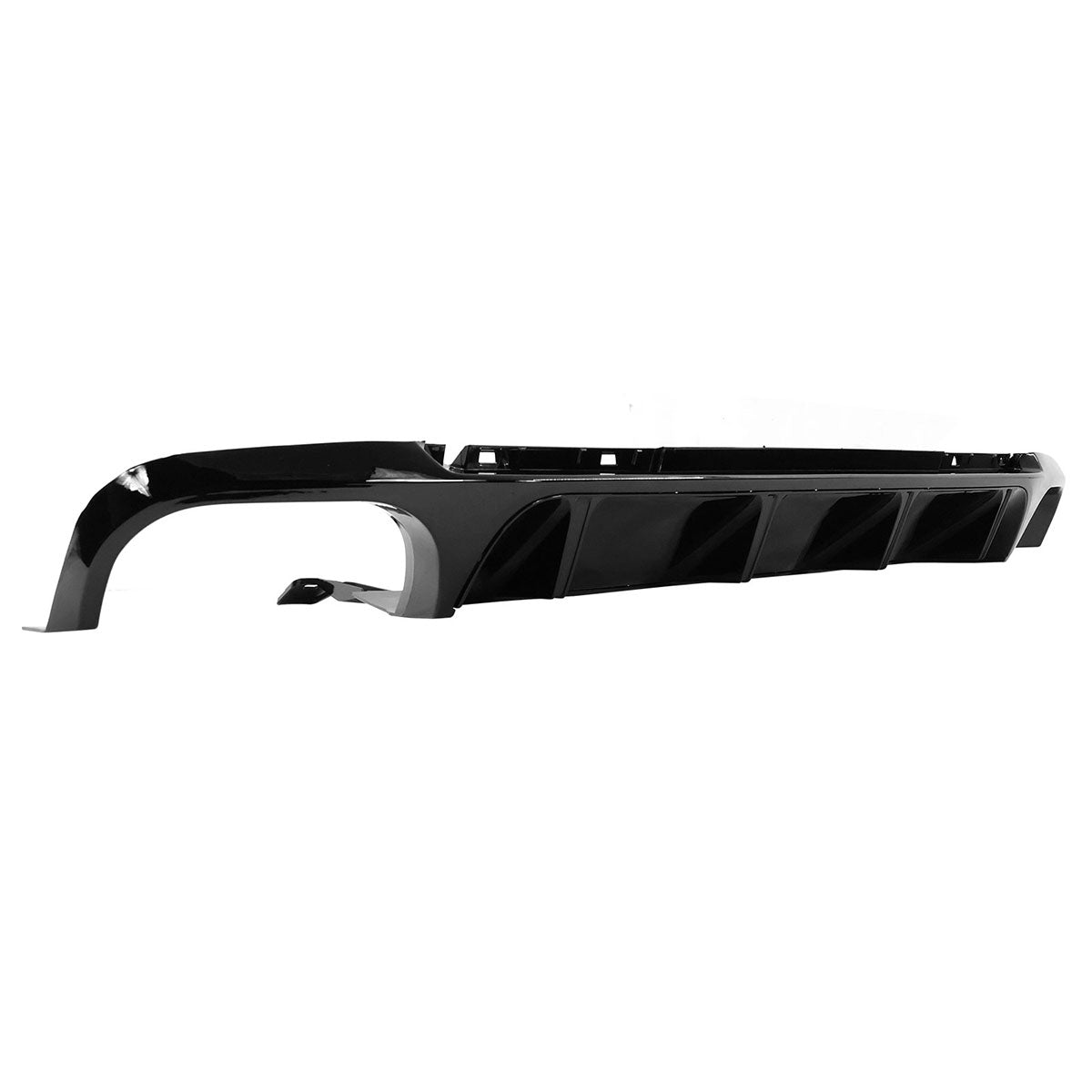 2013-2014 Ford Mustang GT500 Rear Diffuser Lip + Fin PP
