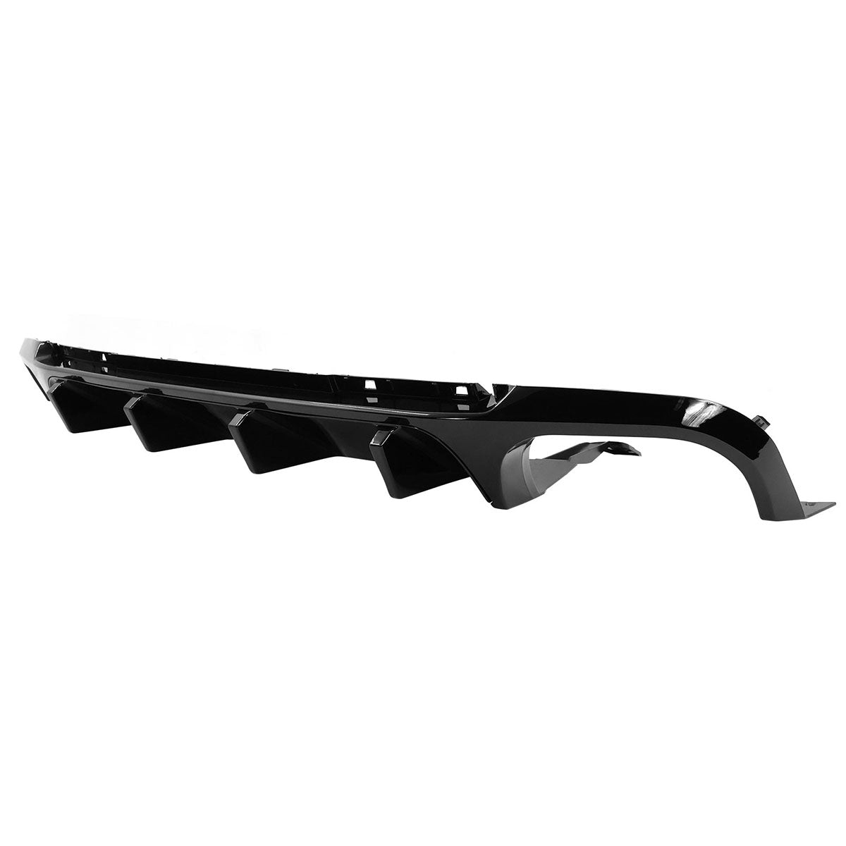 2013-2014 Ford Mustang GT500 Rear Diffuser Lip + Fin PP