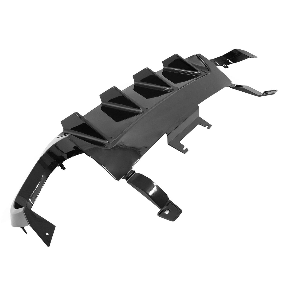 2013-2014 Ford Mustang GT500 Rear Diffuser Lip + Fin PP