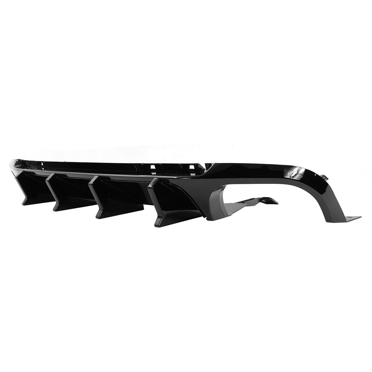 2013-2014 Ford Mustang GT500 Rear Diffuser Lip + Fin PP
