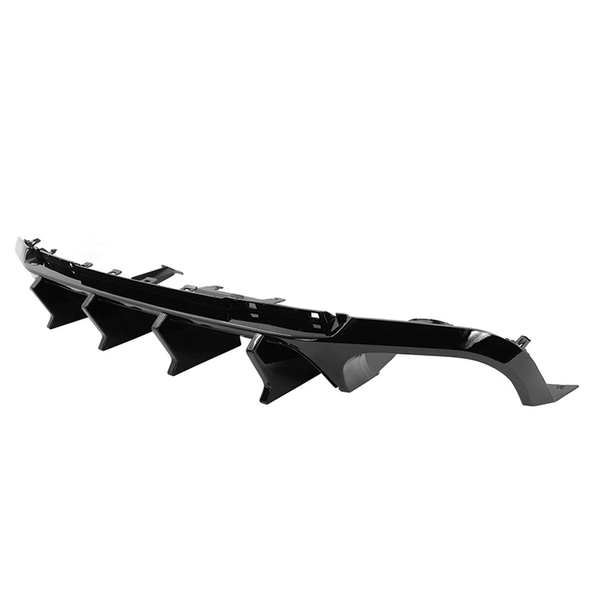 2013-2014 Ford Mustang GT500 Rear Diffuser Lip + Fin PP