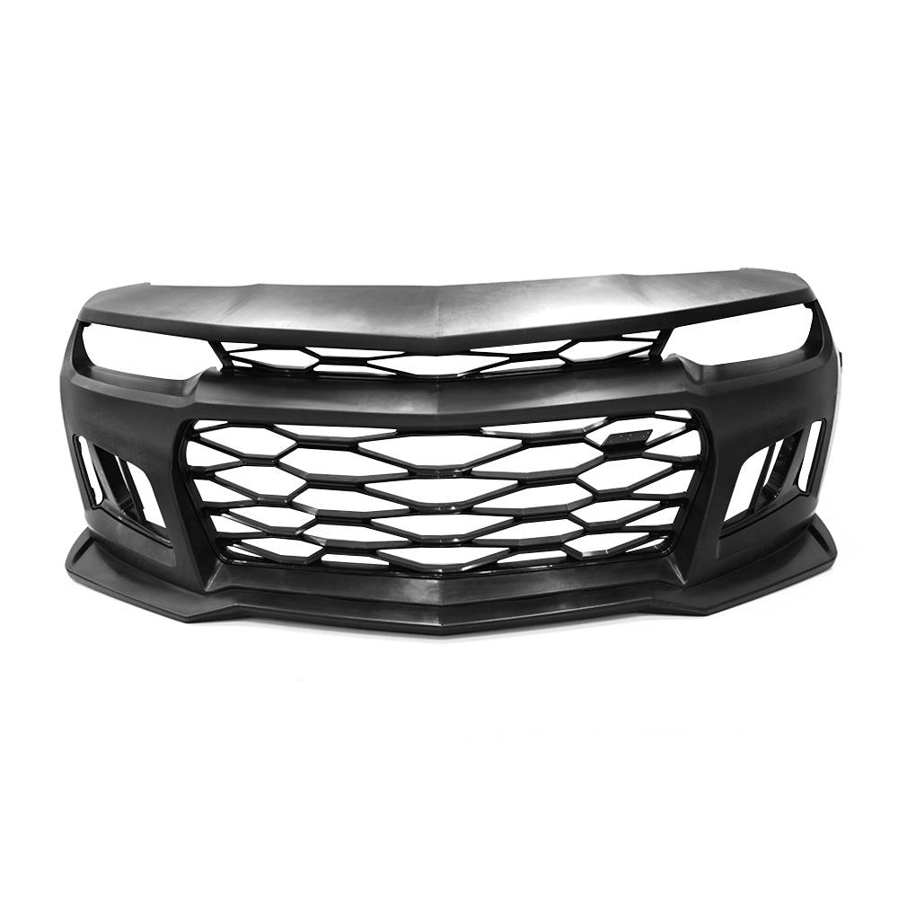 2014-2015 Chevy Camaro ZL1 Style Front Bumper Cover PP + Hood Cover