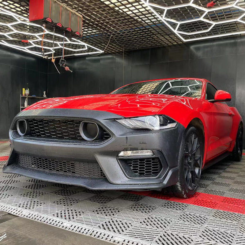 2018-2023 Ford Mustang Mach 1 Style Unpainted Front Bumper Cover PP