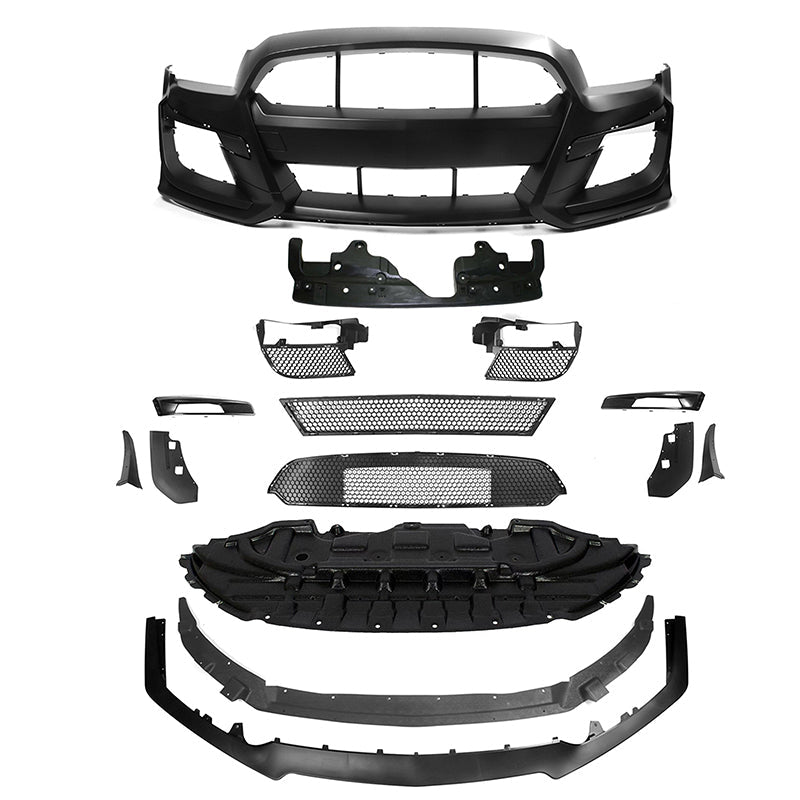 2010-2014 Ford Mustang GT500 to S550 GT500 Style Front Bumper Cover