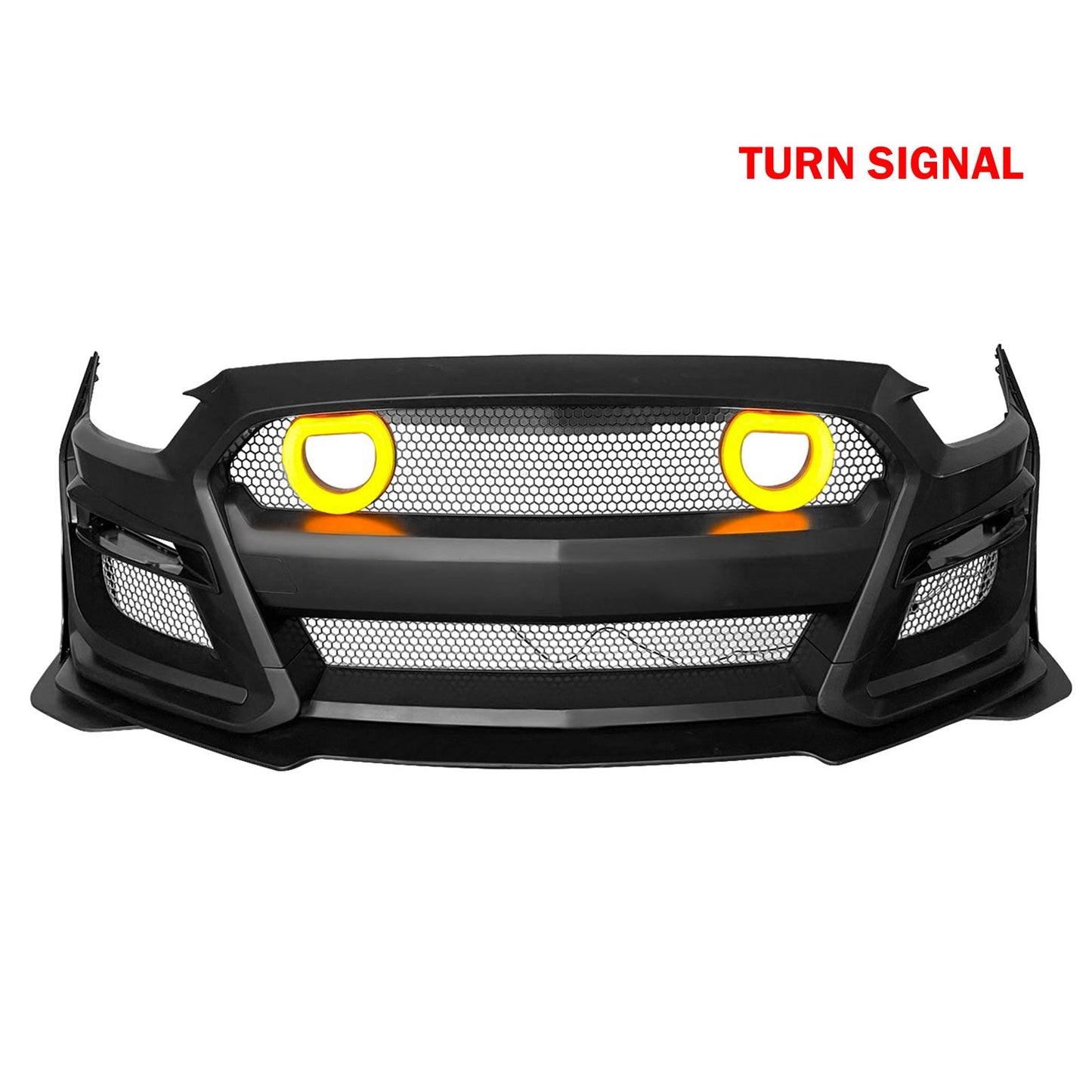 2015-2017 Mustang GT500 Front Bumper Painted