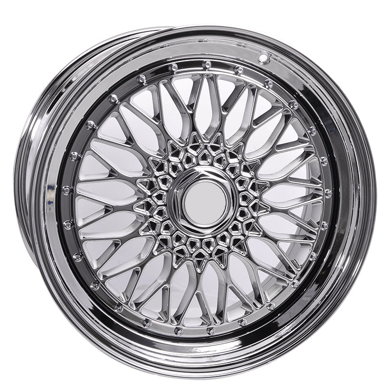 (2) 19X9.5 +40 5X114.3 / 5X120 Step Lip Deep Dish Mesh Wheels Rims