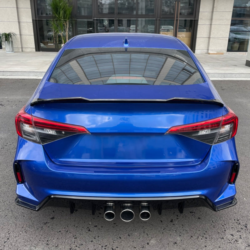 2022-2024 Honda Civic EX Touring Rear Bumper Cover Set + Exhaust Pipe