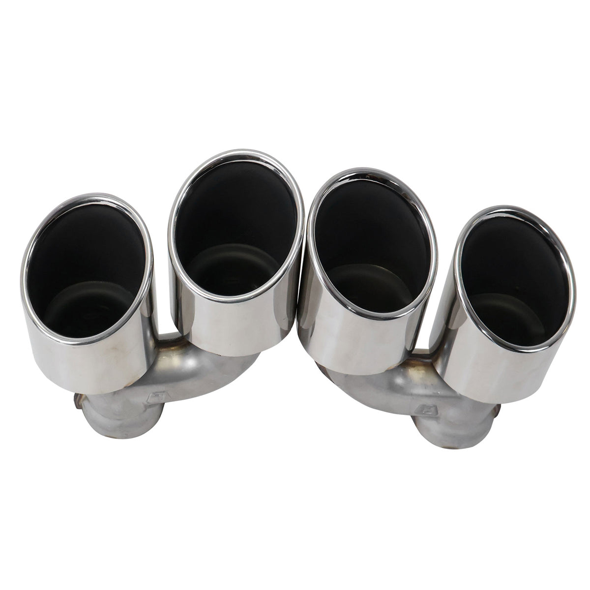 2014-2015 Chevy Camaro Black Rear Diffuser + Quad Exhaust Tips