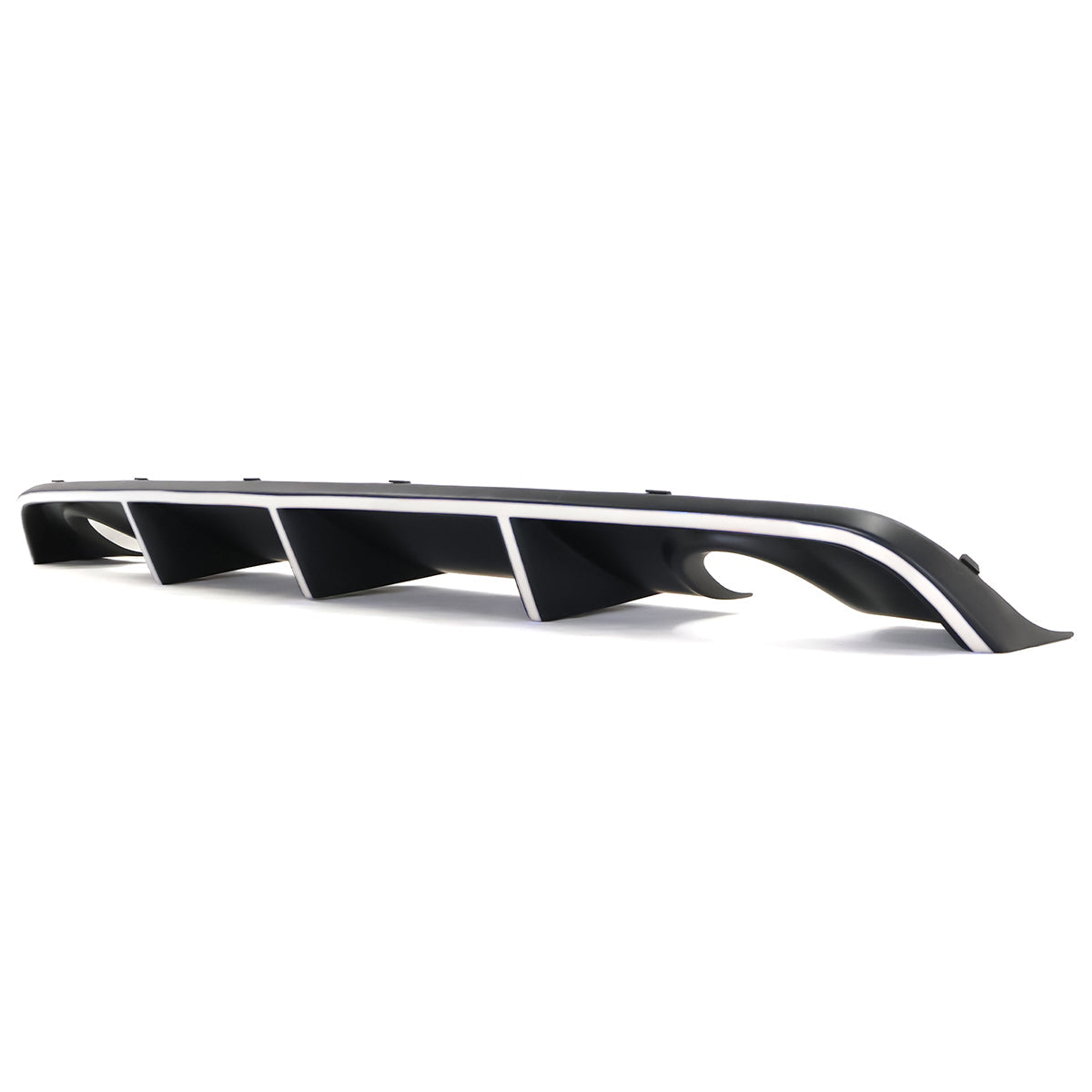 2012-2014 Dodge Charger OE Style Rear Diffuser + Reflective Tape