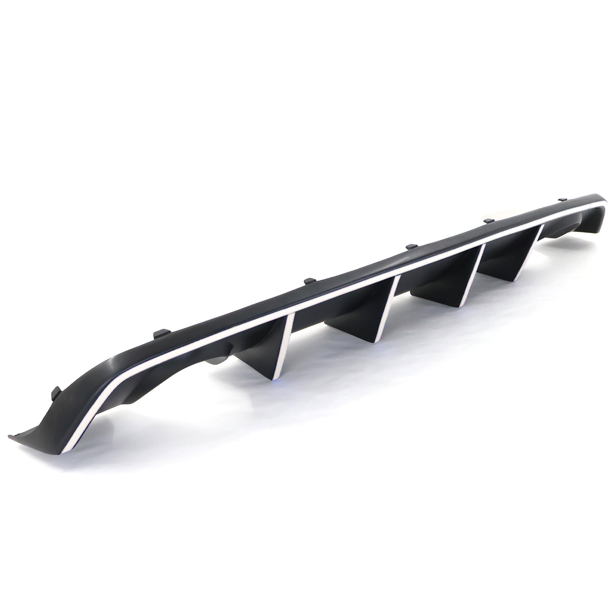 2012-2014 Charger SRT8 V2 Style Rear Diffuser w/ Reflective Tape