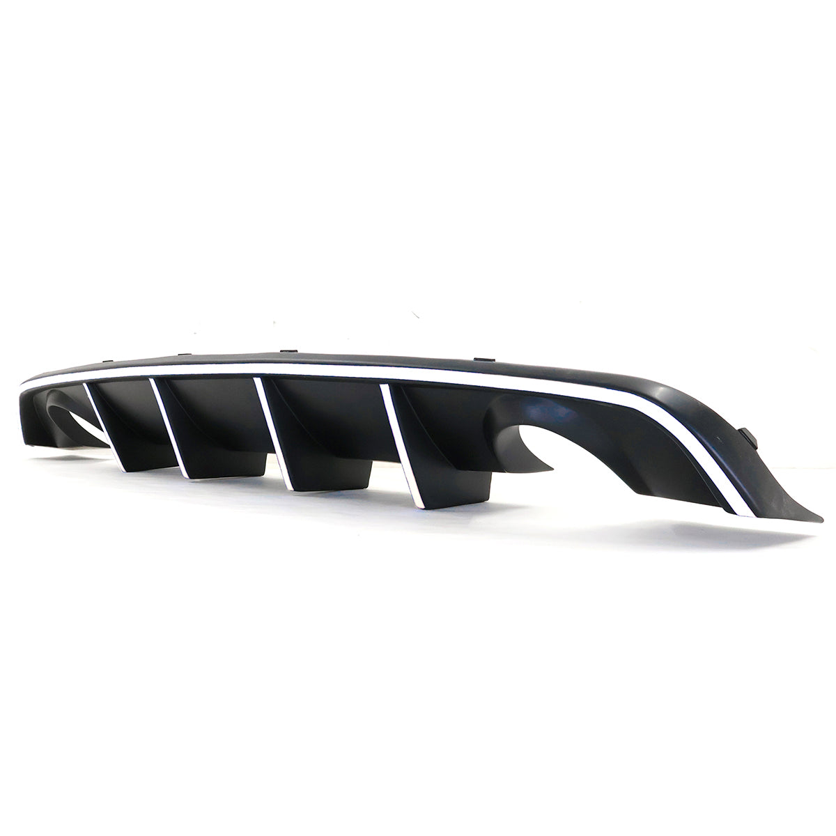 2012-2014 Charger SRT8 V2 Style Rear Diffuser w/ Reflective Tape