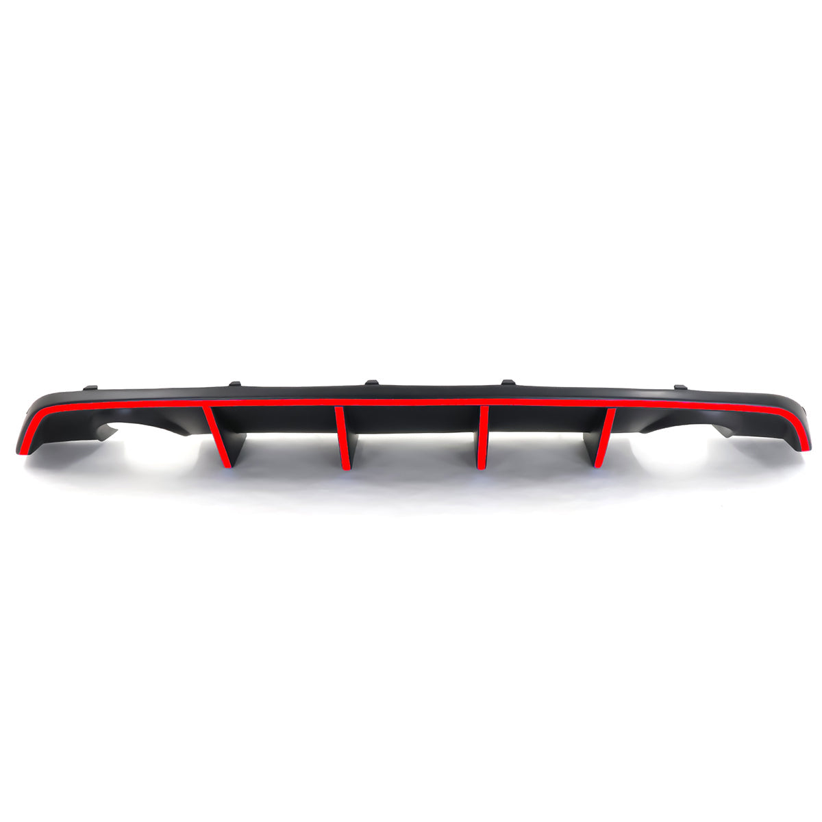 2012-2014 Charger SRT8 V2 Style Rear Diffuser w/ Reflective Tape