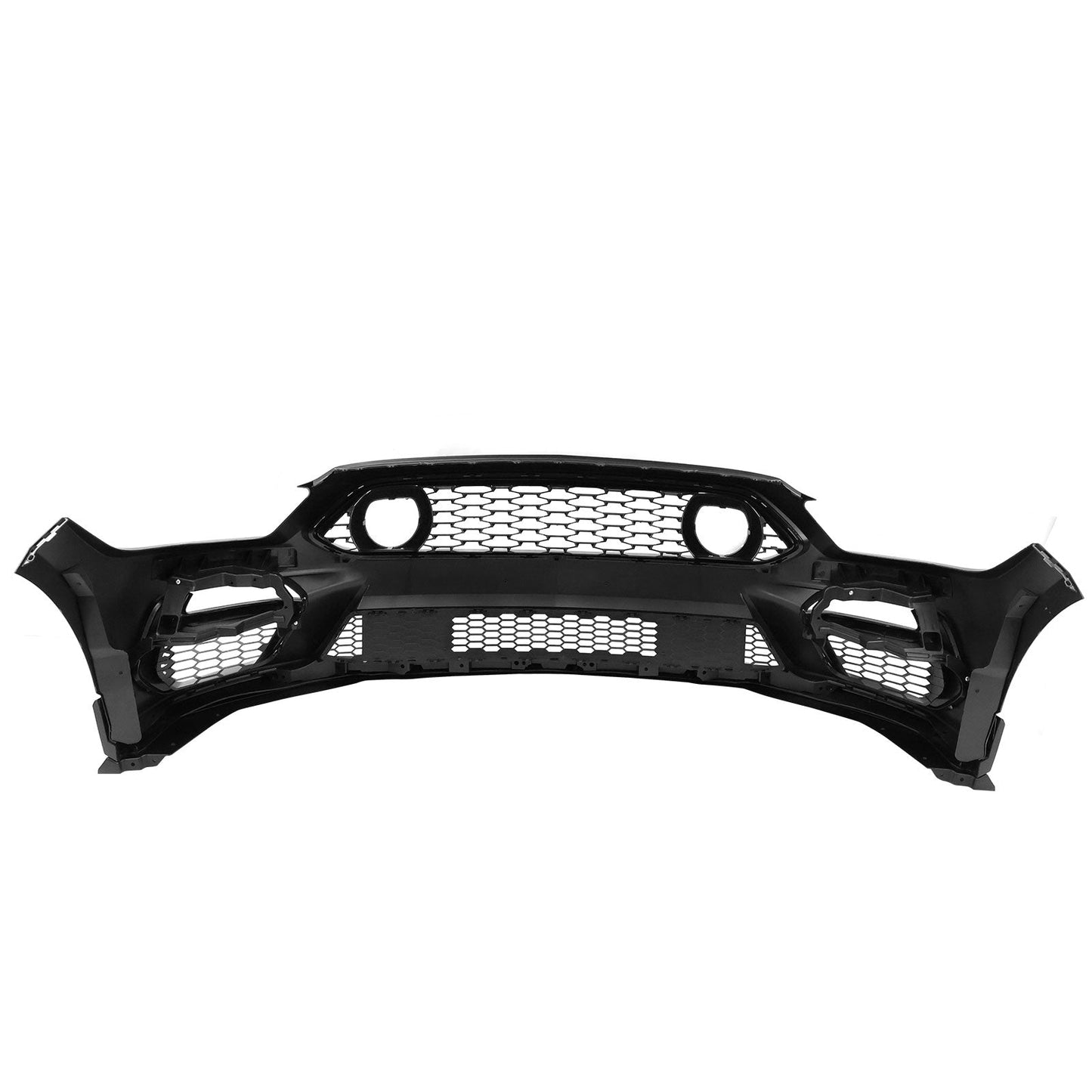 2015-2017 Ford Mustang Front Bumper Cover Lower Upper Grills W/ LED