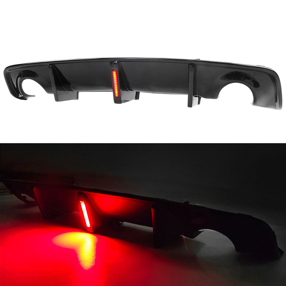 2020-2023 Charger Widebody Rear Diffuser Lip Apron Spat PP