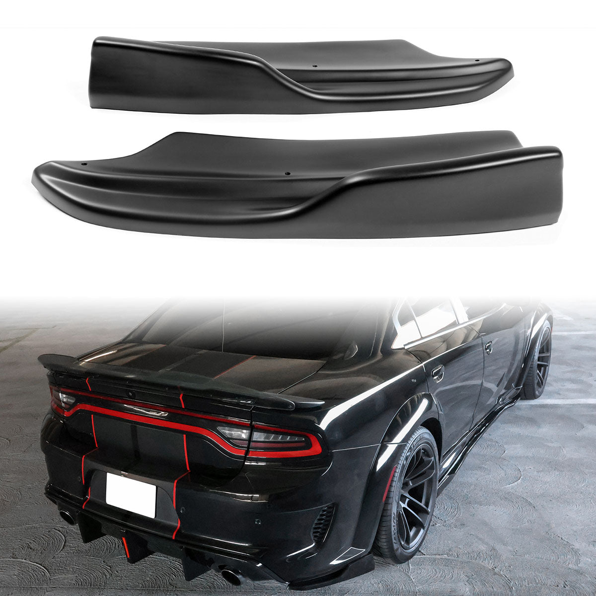 2020-2023 Dodge Charger IKON Rear Diffuser Apron Spat PP