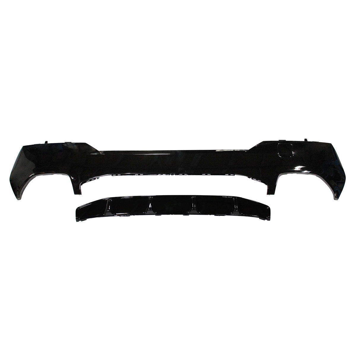 2021-2025 BMW G22 G23 M-Performance Black Front Rear Lip + Side Skirts