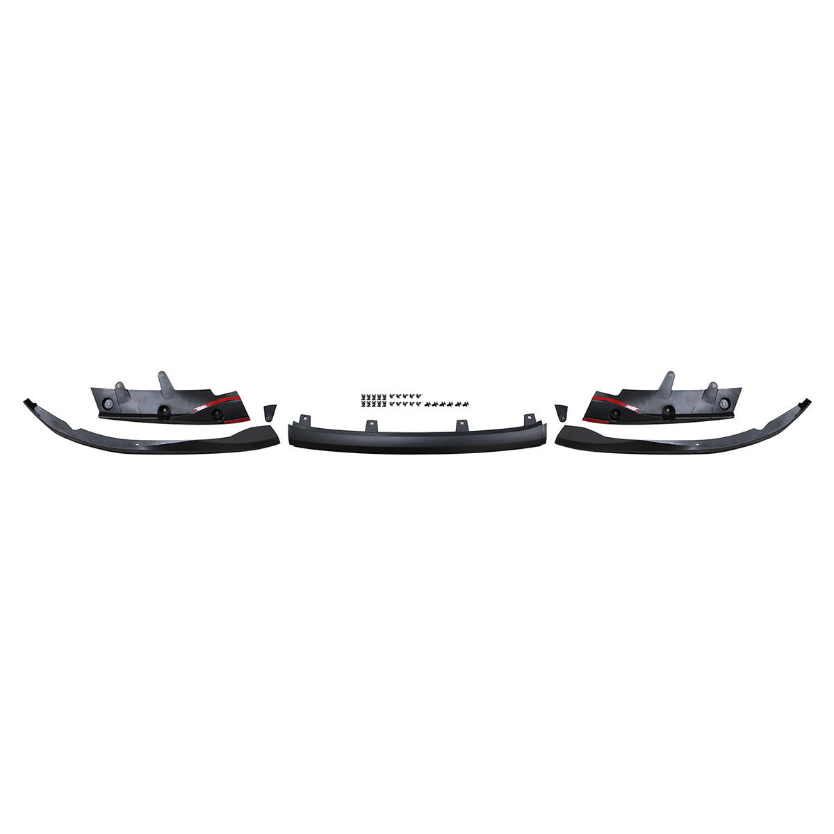 2021-2025 BMW G22 G23 M-Performance Black Front Rear Lip + Side Skirts