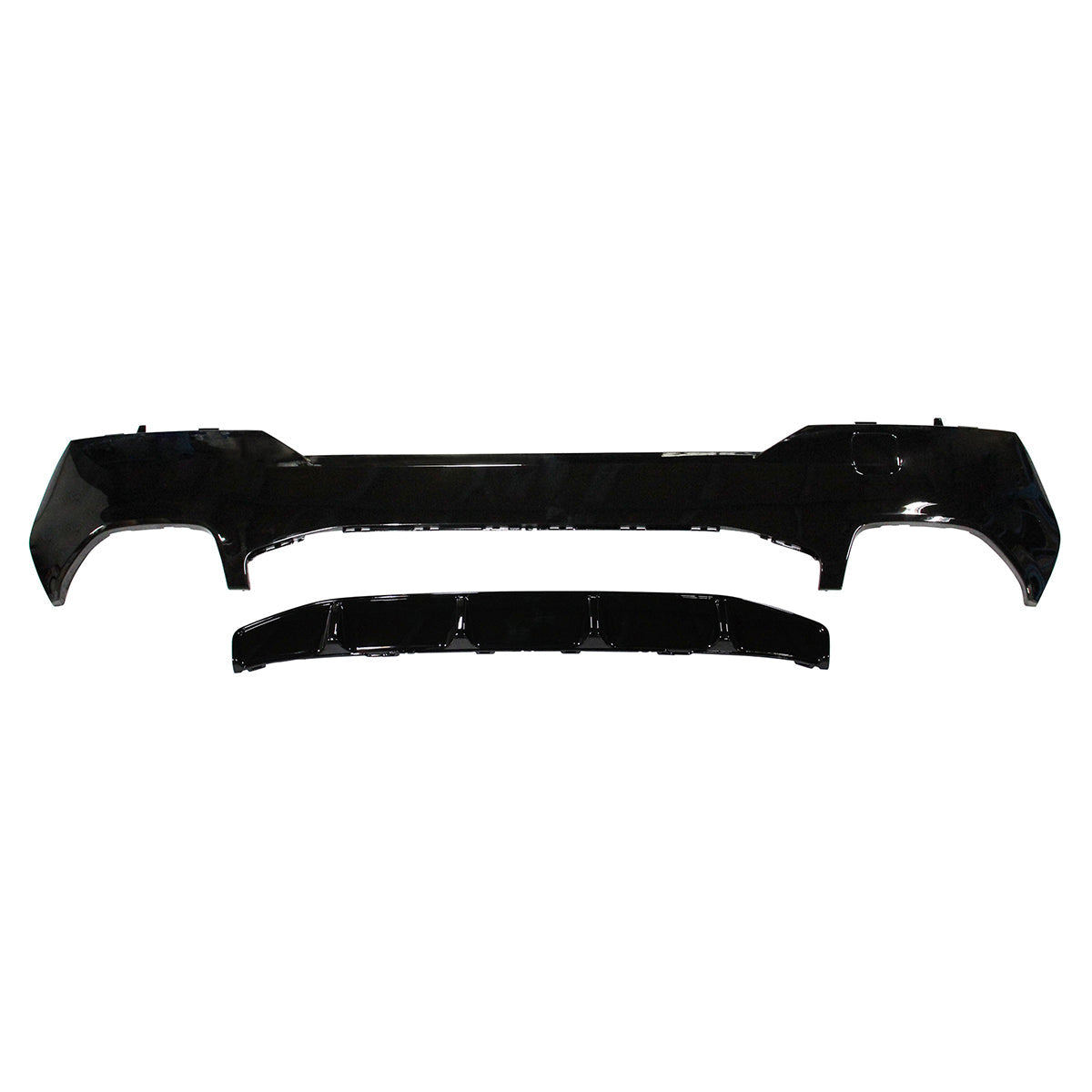 2021-2025 BMW G22 G23 4-Series Gloss Black Front Rear Lip + Side Skirt