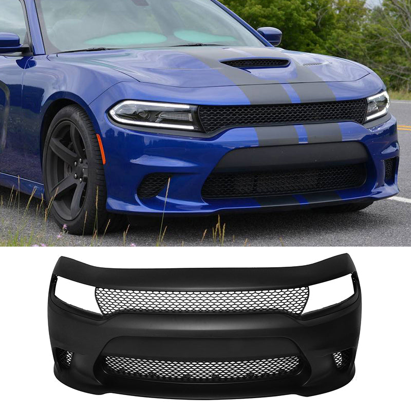 2015-2023 Dodge Charger 15 SRT Hellcat Front Bumper Conversion Kit PP