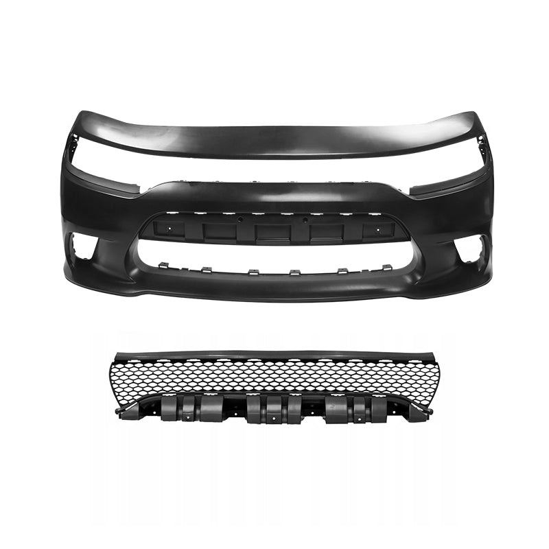 2015-2023 Dodge Charger 15 SRT Hellcat Front Bumper Conversion Kit PP