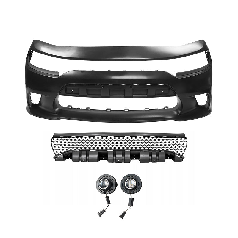 2015-2023 Dodge Charger 4DR 15 SRT Hellcat 392 Front Bumper Conversion