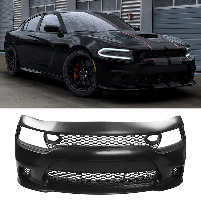 2015-2023 Dodge Charger Front Bumper Conversion 19 SRT Hellcat Style