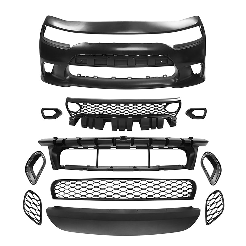 2015-2023 Dodge Charger Front Bumper Conversion 19 SRT Hellcat Style