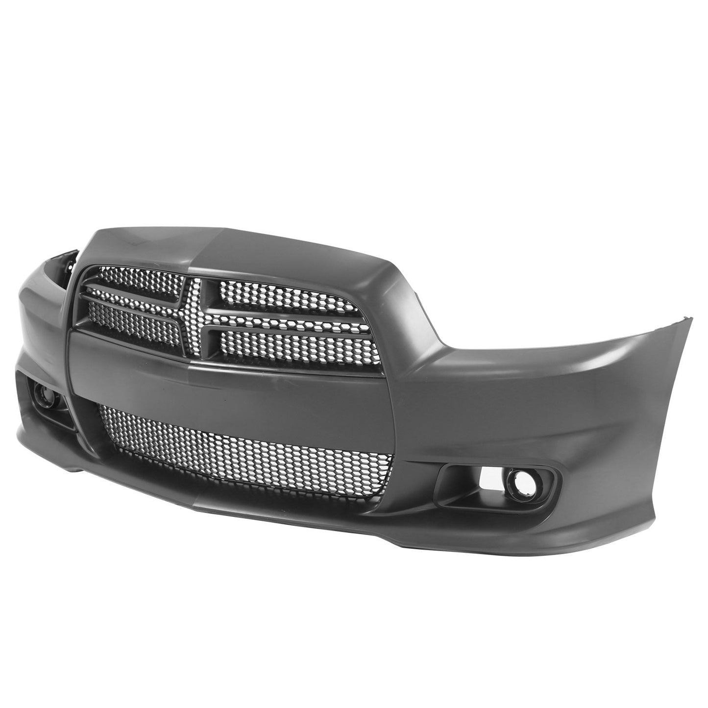 2011-2014 Dodge Charger SRT8 Front Bumper Cover + Grilles Unpainted PP