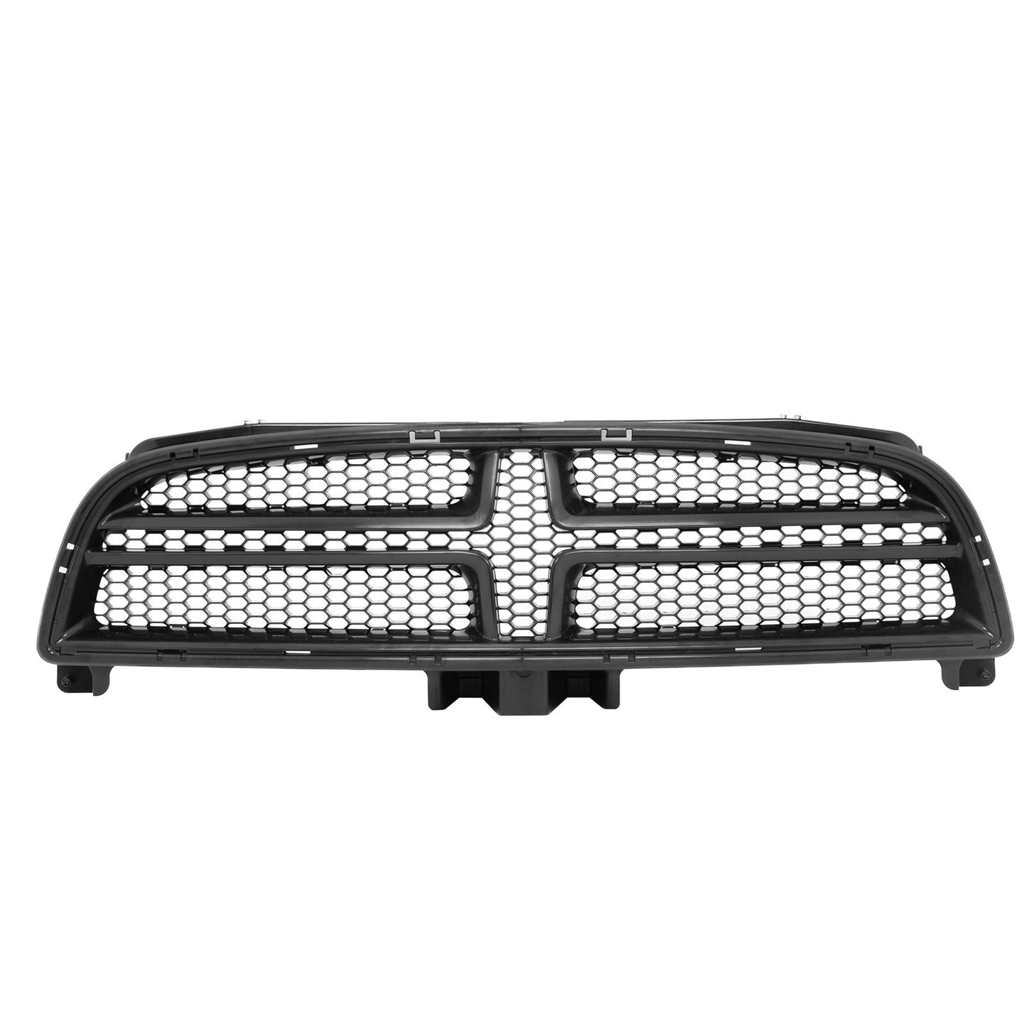 2011-2014 Dodge Charger Front Bumper Conversion Grilles SRT8 Style Bla