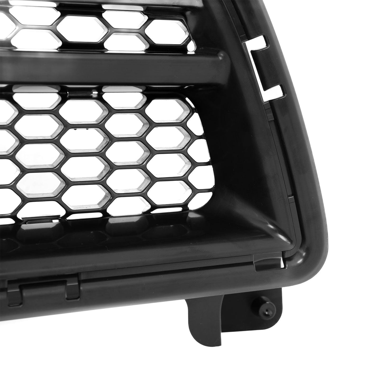 2011-2014 Dodge Charger Front Bumper Conversion Grilles SRT8 Style Bla