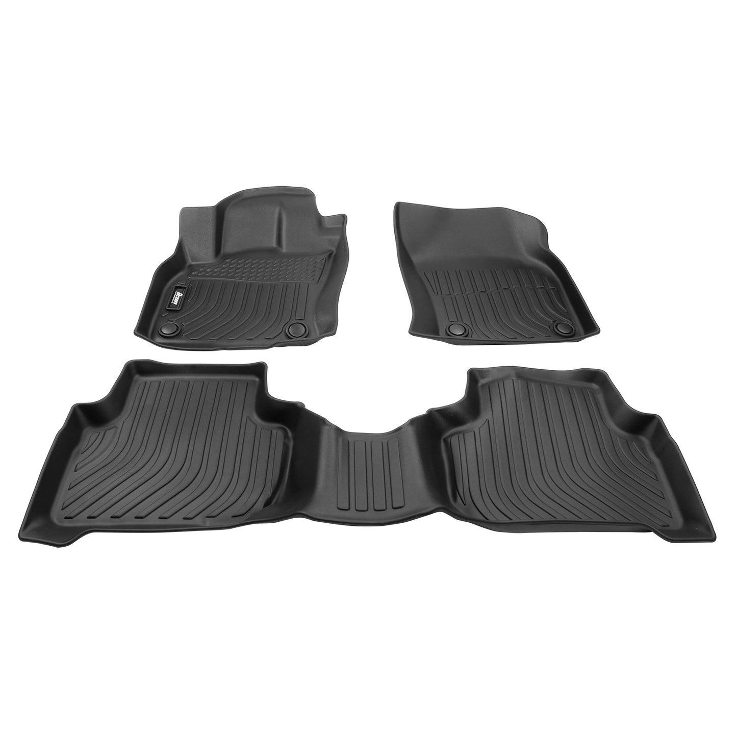2019-2024 Audi Q3 3D Molded Black All Weather Floor Mats Trunk Mat TPE