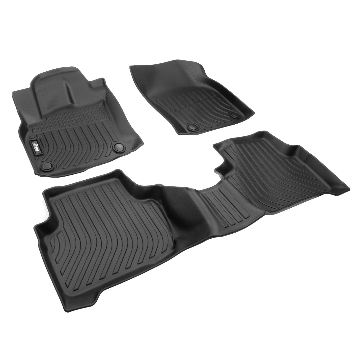 2019-2024 Audi Q3 3D Molded Black All Weather Floor Mats Trunk Mat TPE