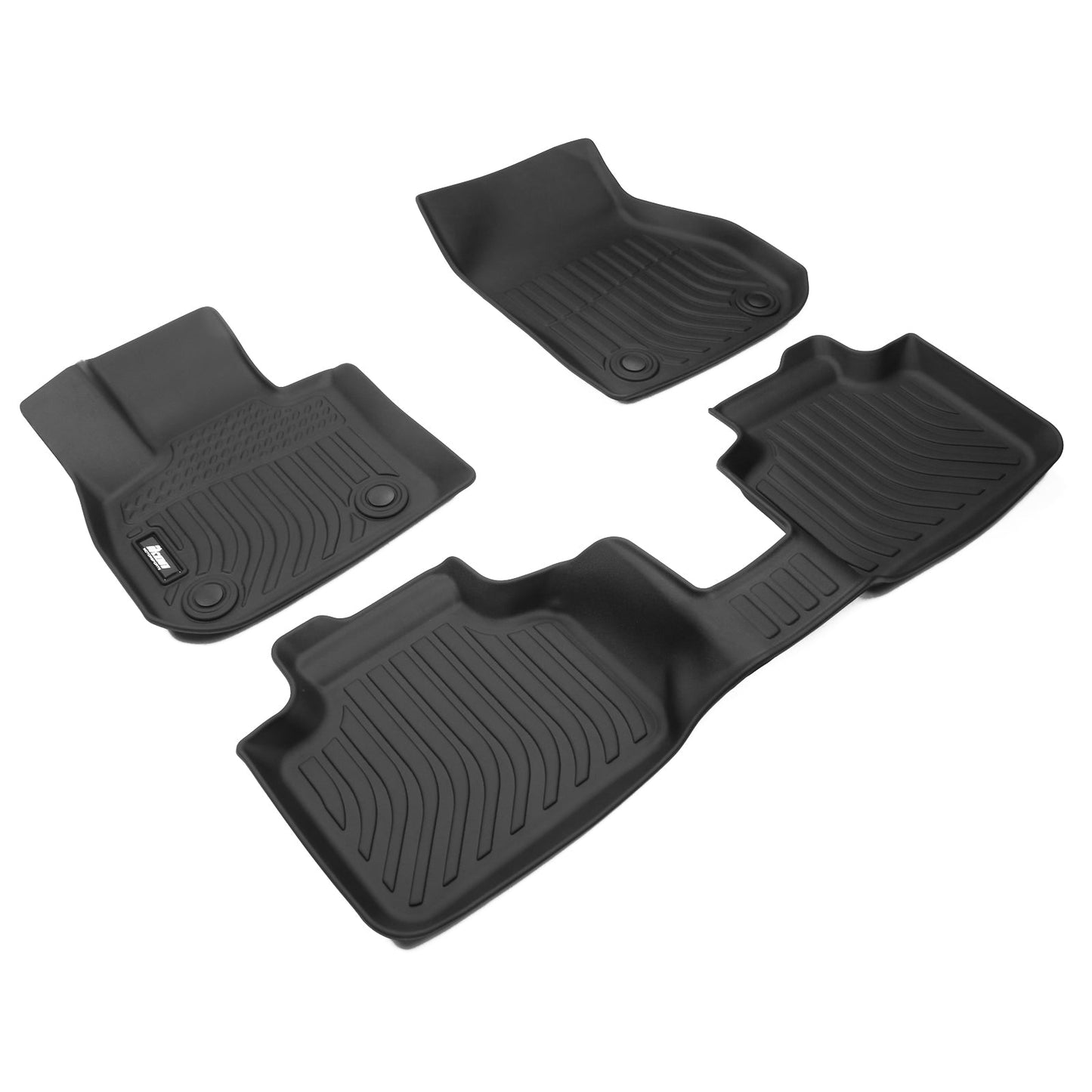 2023-2024 BMW X1 All Weather 3D Black Floor Mats Carpet Trunk Mat TPE