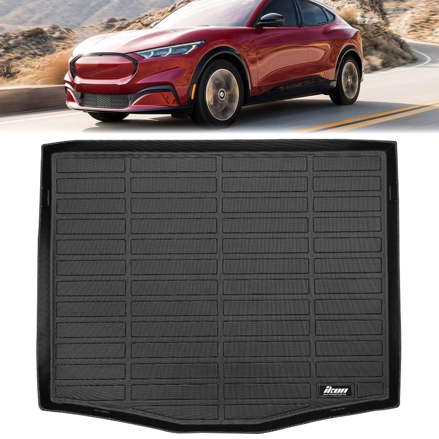 2021-2024 Ford Mustang Mach-E 3D All Weather Floor Mats Trunk Mat TPE