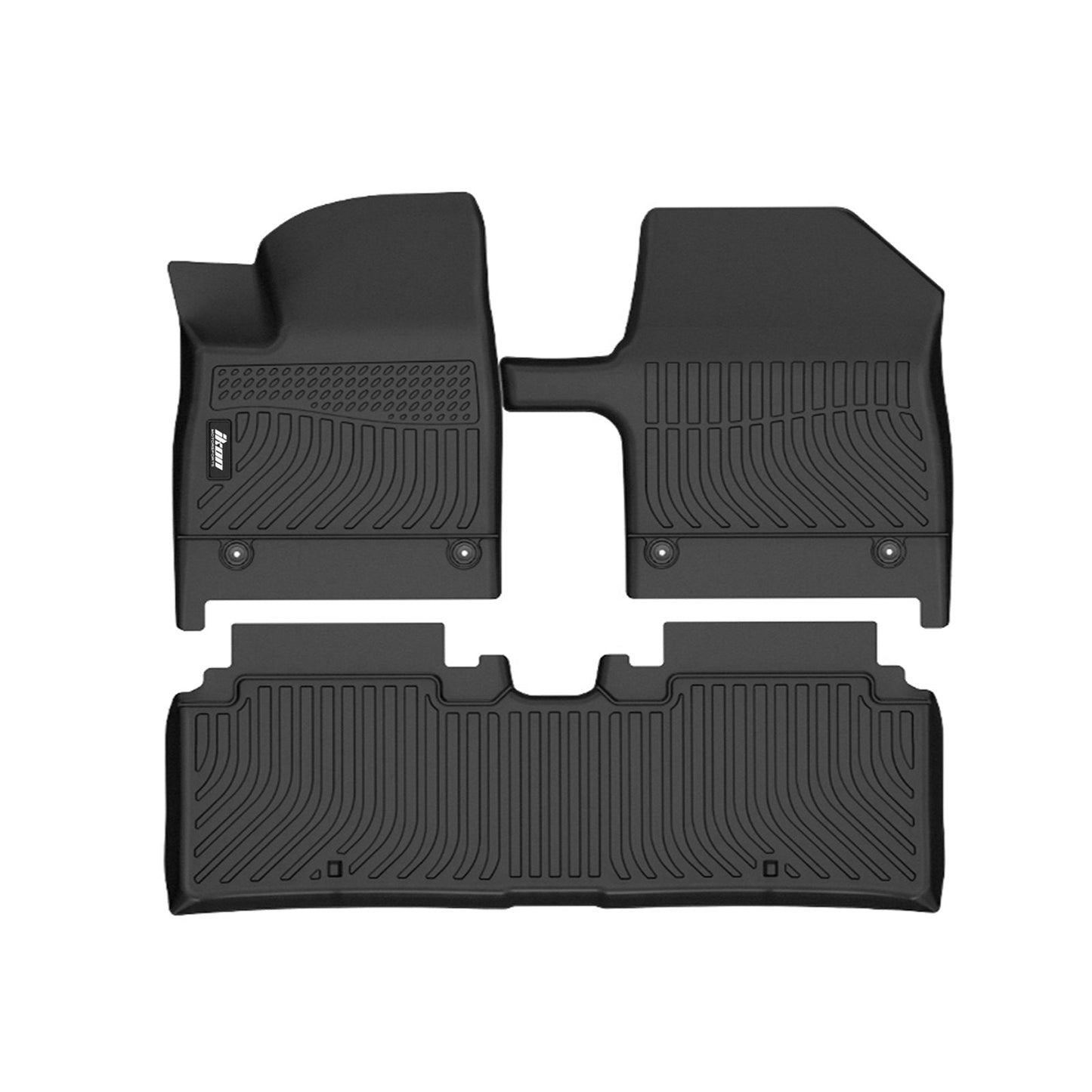2022-2024 Kia EV6 All Weather 3D Floor Mat Carpets + Trunk Mat TPE