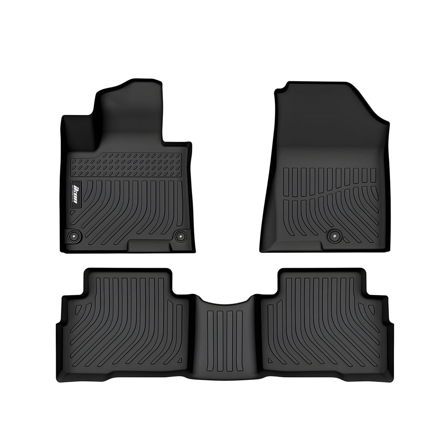 2023-2024 Kia Sportage Hybrid All Weather 3D Floor Mat TPE + Trunk Mat