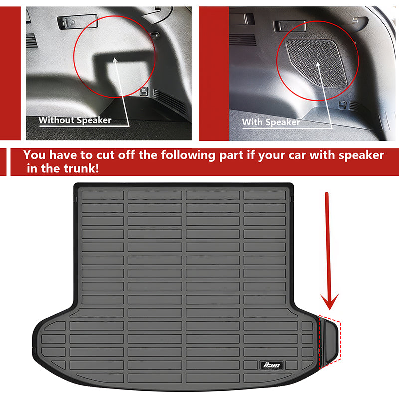 2023-2024 Kia Sportage Hybrid All Weather 3D Floor Mat TPE + Trunk Mat