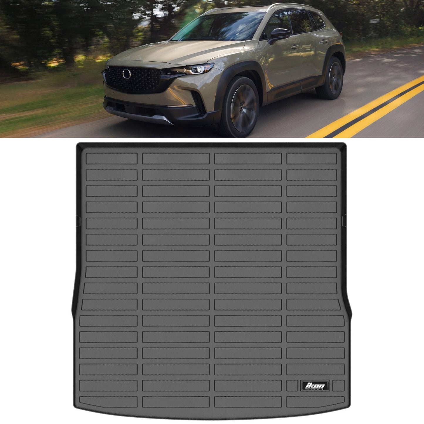 2023-2024 Mazda CX-50 All Weather 3D Molded Floor Mats TPE +Trunk Mat