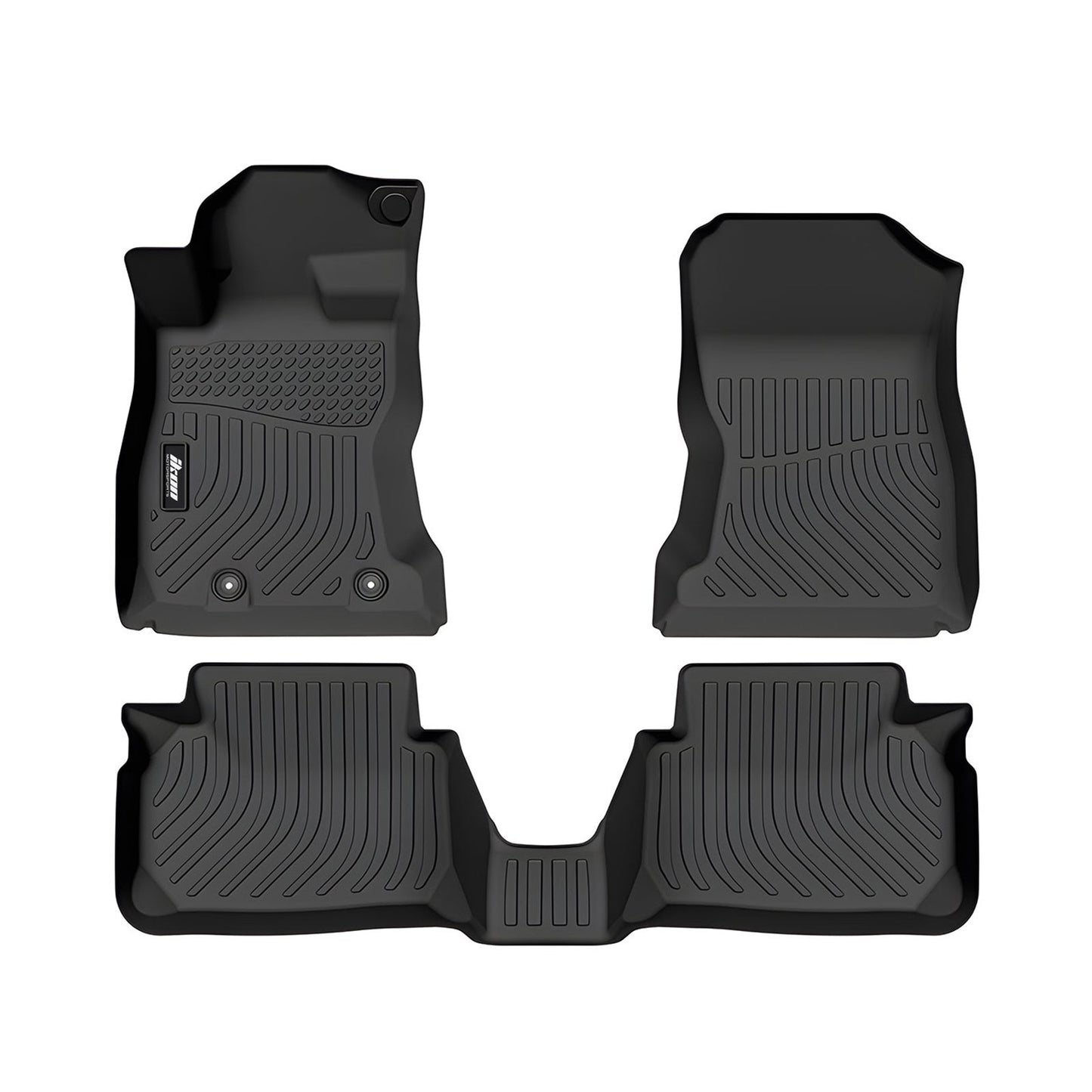 2022-2025 Subaru WRX All Weather 3D Floor Mats Carpets+ Trunk Mat TPE