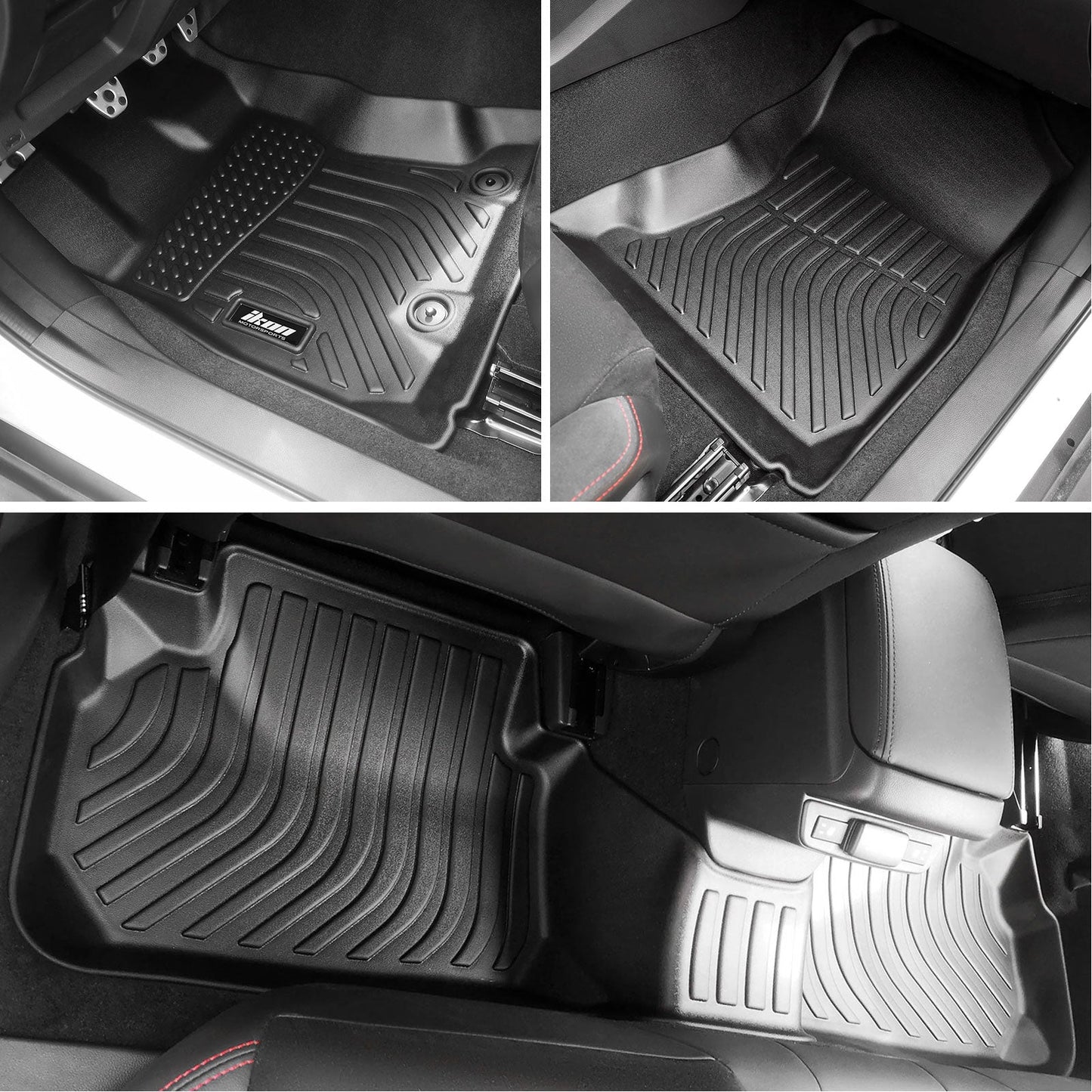 2022-2025 Subaru WRX All Weather 3D Floor Mats Carpets+ Trunk Mat TPE