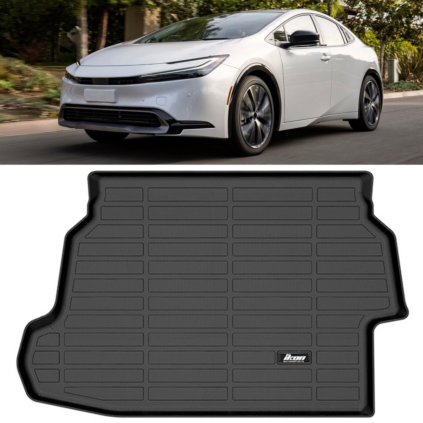 2023-2024 Toyota Prius All Weather 3D Floor Mats Liner TPE + Trunk Mat