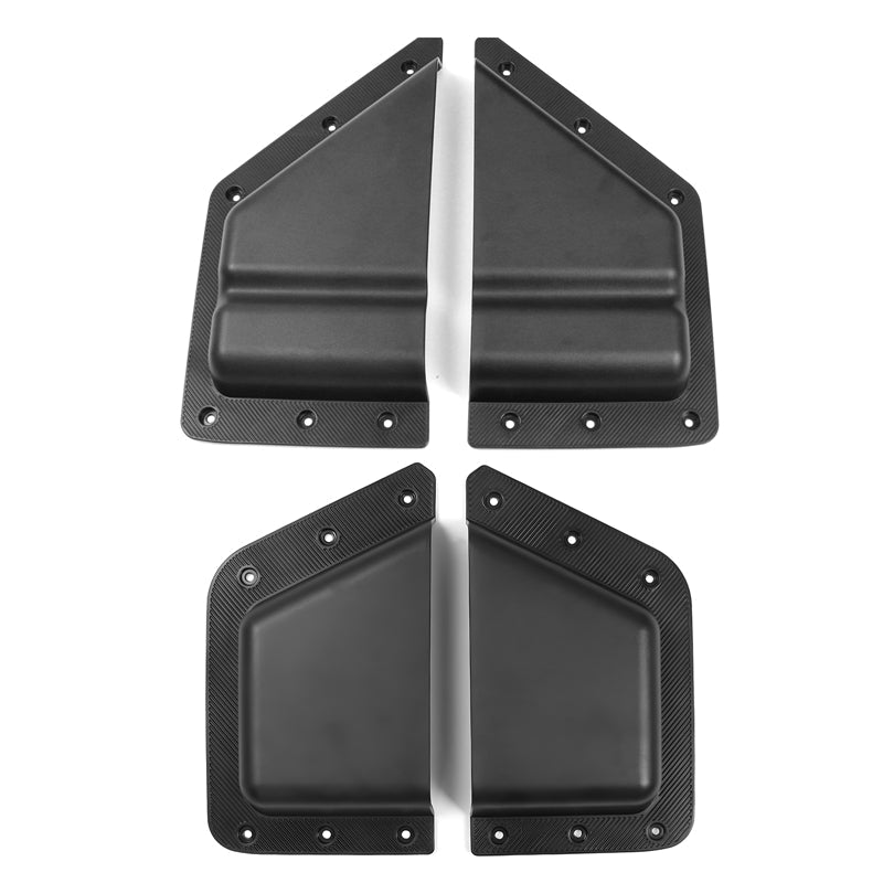 2021-2025 Ford Bronco 4-Door Black Door Storage Box TPE + ABS 4PCS